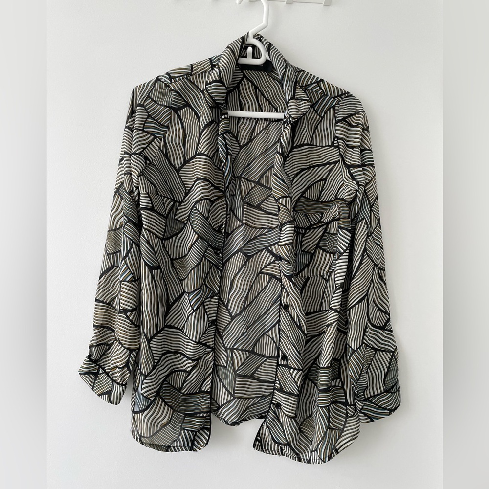 SLNGHR - Geometric top - size S